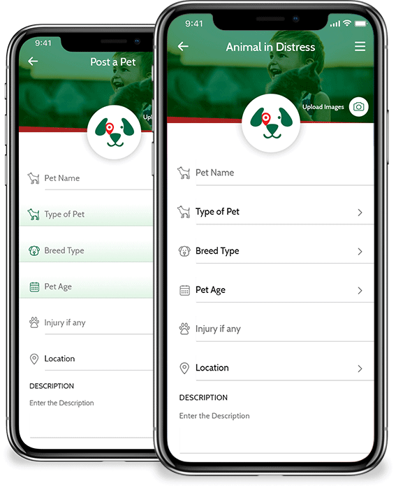 Lost & Found Animal mobile app