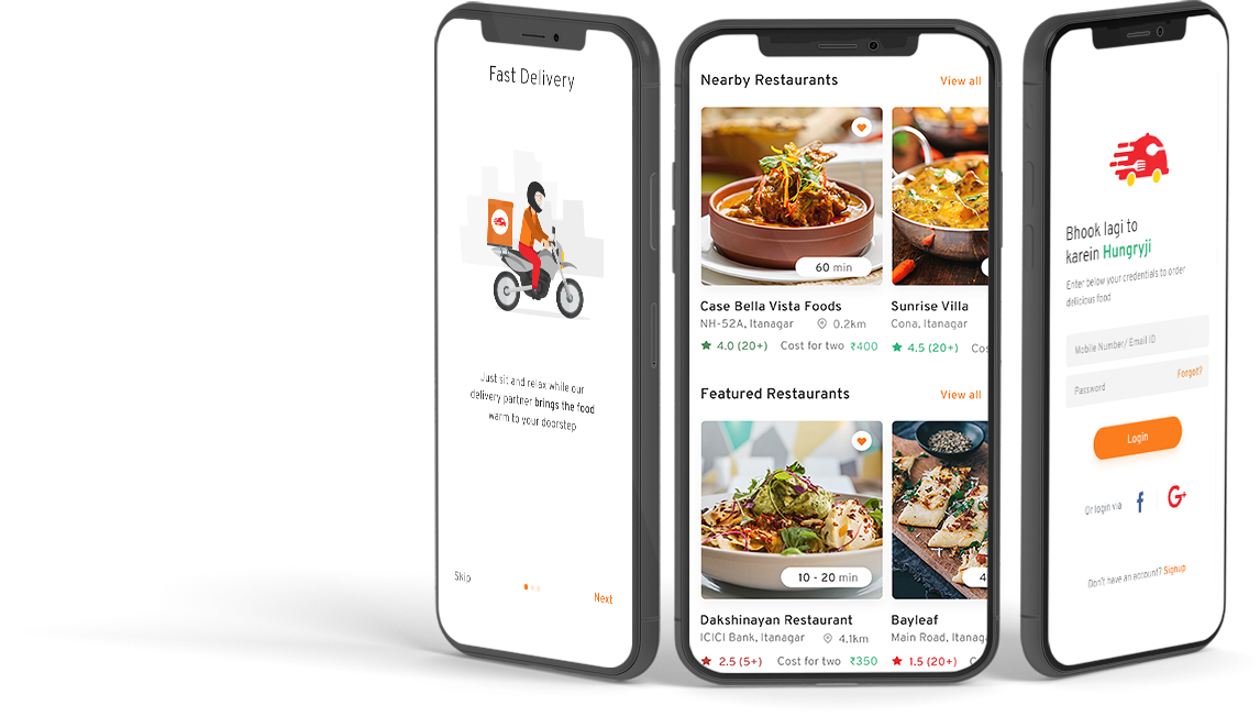 Hire Hidden Brains to Build a Food Delivery App